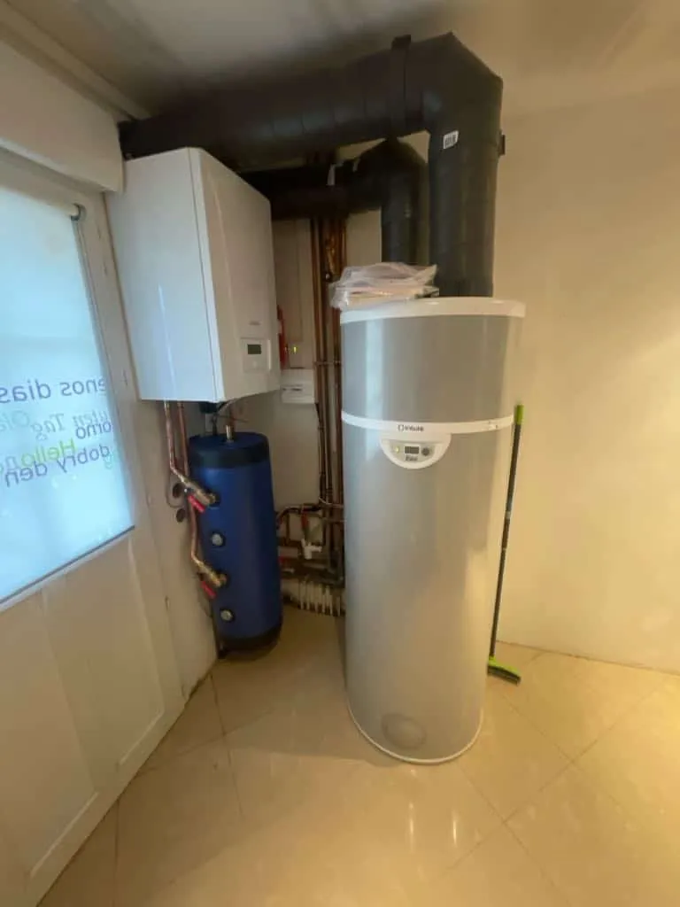 installation chauffe eau thermodynamique